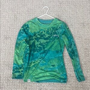 Size Small Magellan Outdoors Long Sleeve Realtree Fish Fishing Shirt Athletic